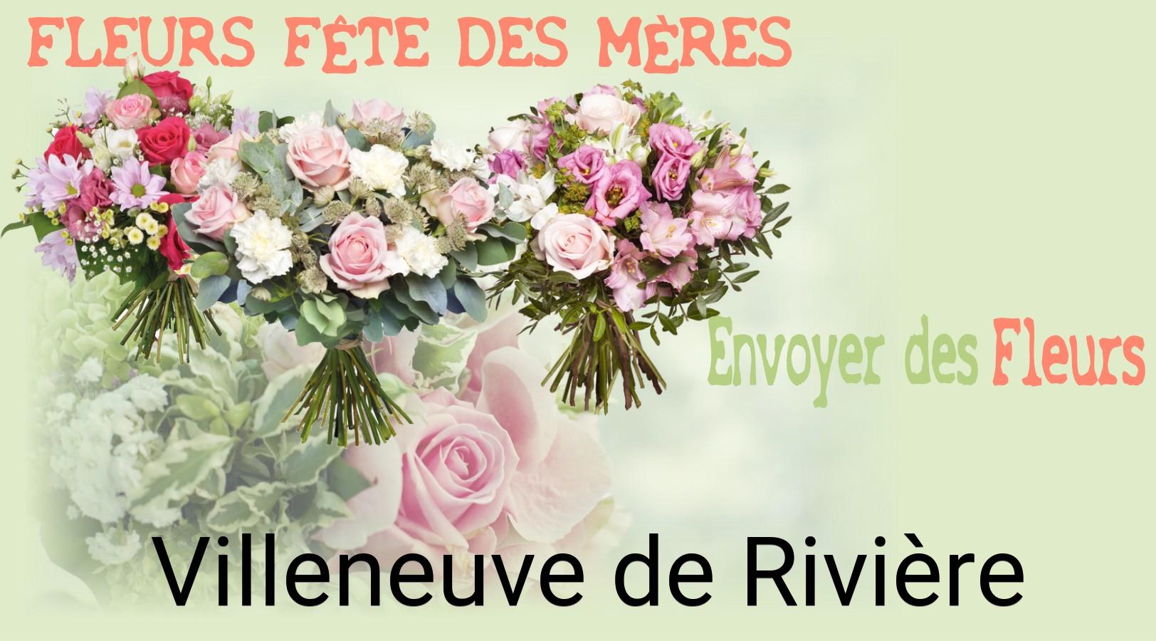 Bouquet de Fête des Mères livré à Villeneuve-de-Rivière